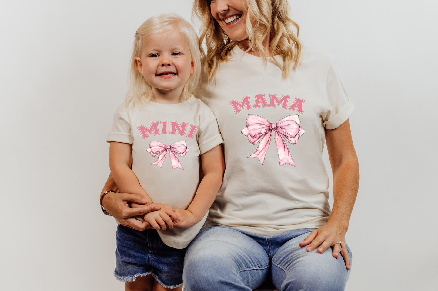 mommy & me bowtie shirt, mother & daughter shirt, mommy & me matching shirt